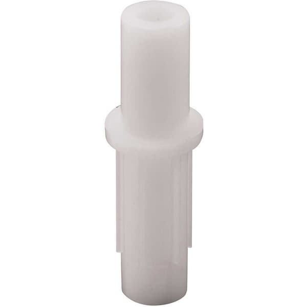 Prime-Line 3/8 in. O.D. White Plastic Construction Bi-Fold Door Top Pivot and Top Guide, 4PK MP6672-4 - main